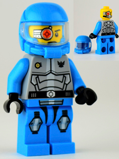 LEGO Minifigure-Solomon Blaze-Space / Galaxy Squad-gs004-Creative Brick Builders